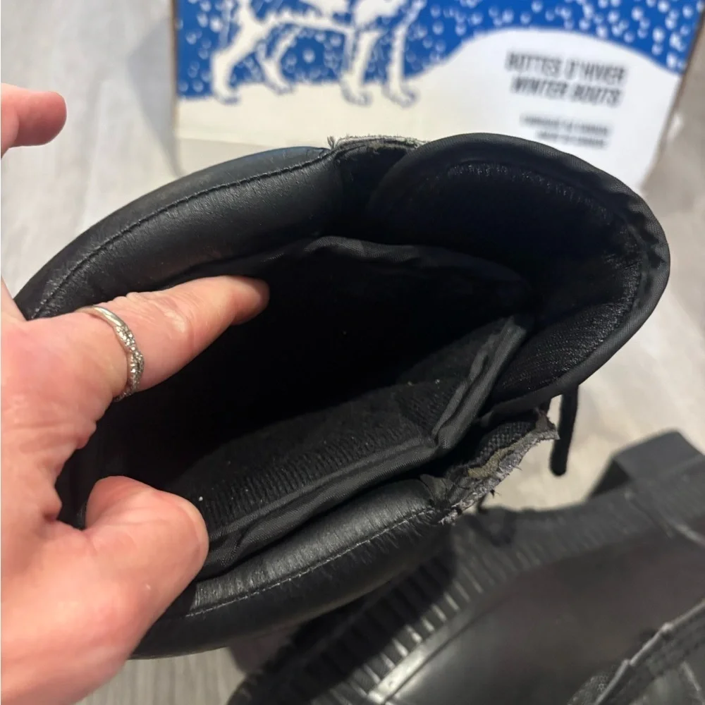 Itasca Black Winter Footwear